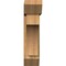 Ekena Millwork Westlake Slat Rough Sawn Bracket w/ Offset Brace, Western Red Cedar, 8"W x 28"D x 32"H BKT0806X28X32WTL06RWR - alternate 3